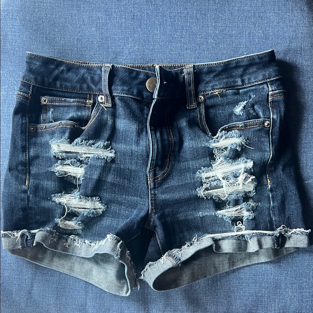 American Eagle outfitters high-rise Shorty size 4